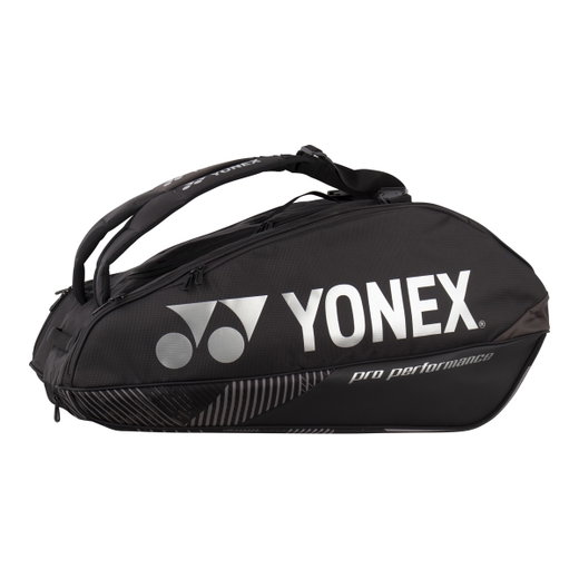 Yonex Racketbag Pro Racquet (Schlägertasche, 3 Hauptfächer, Thermofach) 2024 schwarz 9er